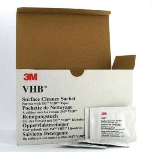 3M VHB Pulitore per superfici Surface Cleaner in confezione da 100