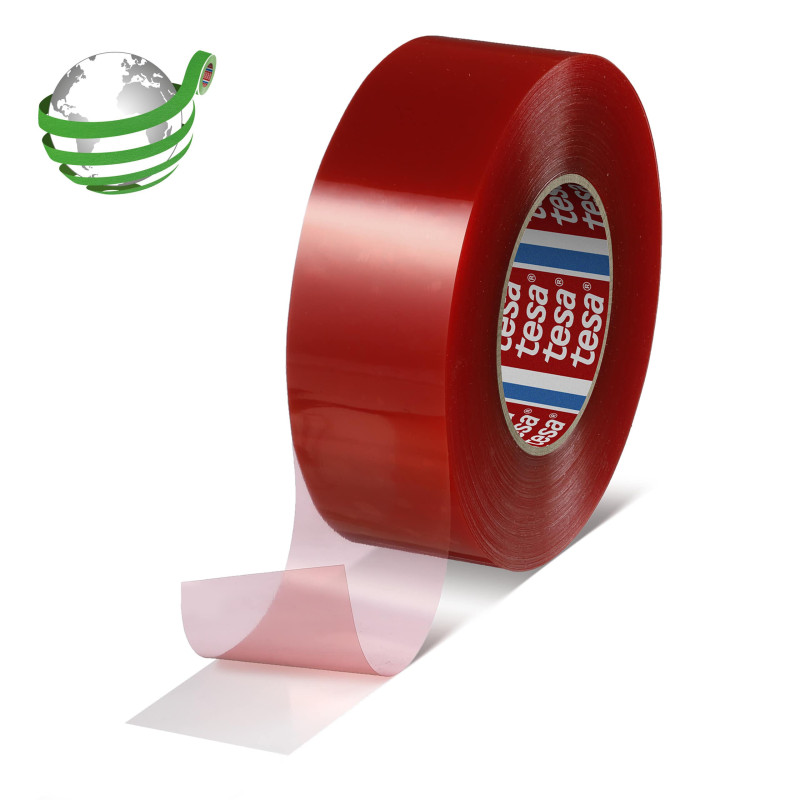 Tesa 4965 Double-sided tape PET trasparent 25 mm x 50 m, thickness 0,205 mm Tesa 4965 Double-sided tape PET trasparent 25 mm x 50 m, thickness 0,205 mm
