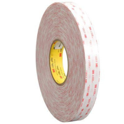 3M VHB 4930P nastro Biadesivo in schiuma acrilica rigida colore bianco  10 mm x 33 m x 0,64 mm