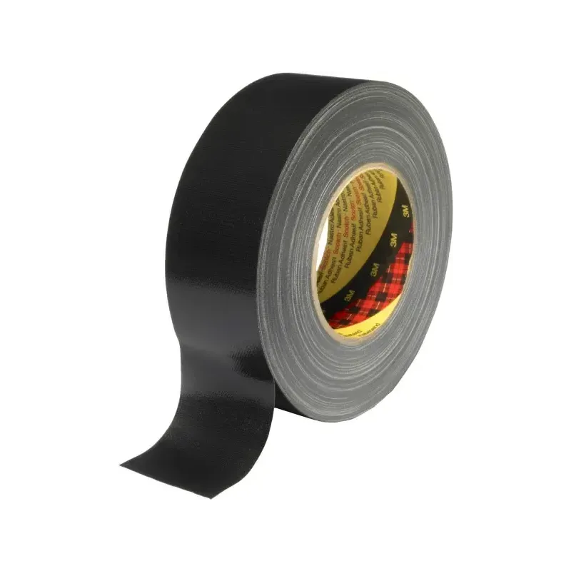 3M 389 heavy-duty cloth tape, Black, 50 mm x 50 m, 0.26 mm 3M 389 heavy-duty cloth tape, Black, 50 mm x 50 m, 0.26 mm