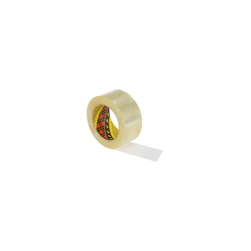 3M Scotch 375E high-performance packaging tape, Transparent, 50 mm x 66 m, 0.075 mm