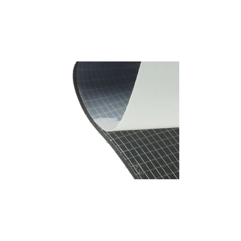 Nastro a strappo adesivo, maschio, colore nero, 25mm x 25m