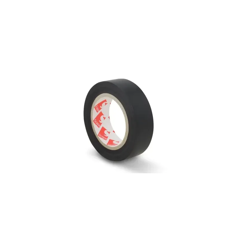 Scapa 2701W PVC black adhesive tape, 19 mm x 25 m, thickness 0.13mm