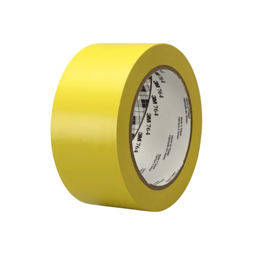 3M™ 764i Vinyl Tape, Yellow, 50mm x 33m, thickness 0.125 mm