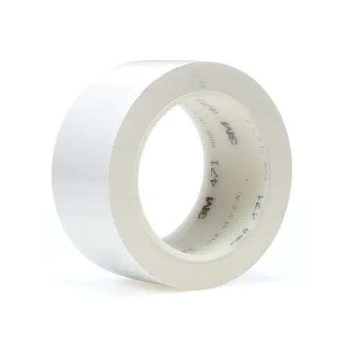 3M Vinyl Tape 471 White 50 mm x 33 m thickness 0,13mm