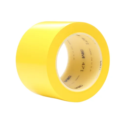 3M™ 471 Vinyl Tape yellow, 508 mm x 33 m  thickness 0.13 mm