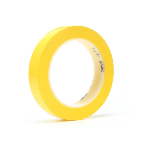 3M™ 471 Vinyl Tape  yellow, 12 mm x 33 m