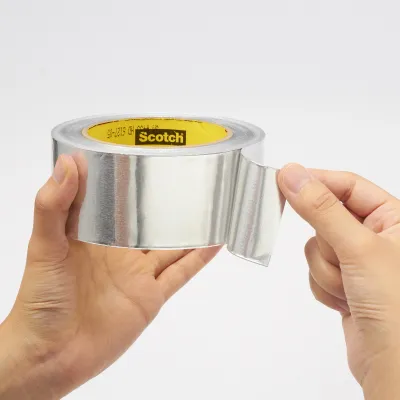 3M 433 High Temperature Aluminum Foil Tape from -54¬∞C to +316¬∞C 50 mm x 55 m thickness 0,09 mm