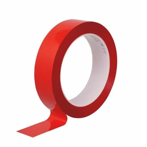 3M 850 Polyester Film Tape, Red, 50 mm x 66 m, thickness 0.05 mm