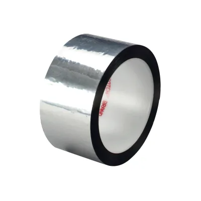 3M 850 Polyester Film Tape, Silver