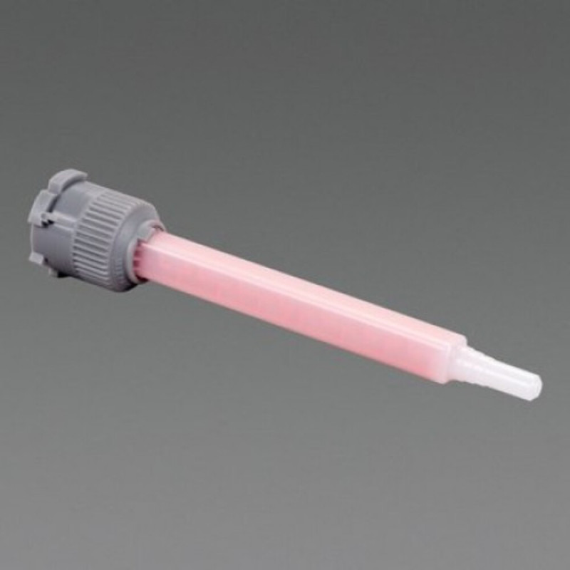 Mixing Nozzle, Orange, Square, mix ratio 10:1, 45 ml cartridge. Box with 12 pieces.