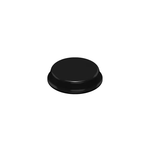 3M SJ5744 Bumpon Protective Product, Black, Cylindrical