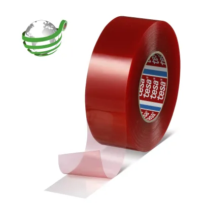 Tesa 4965 nastro biadesivo trasparente supportato PET