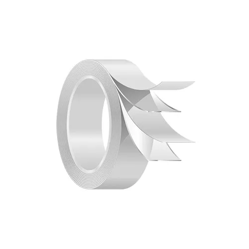 FT 397 Avery Dennison Double-sided PET film tape, transparent, 650 mm x 125 m, thickness 0.084 mm