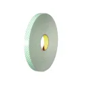 3M 4032 Nastro in schiuma poliuretanica bianco 12 mm x 66 m spessore 0.8mm