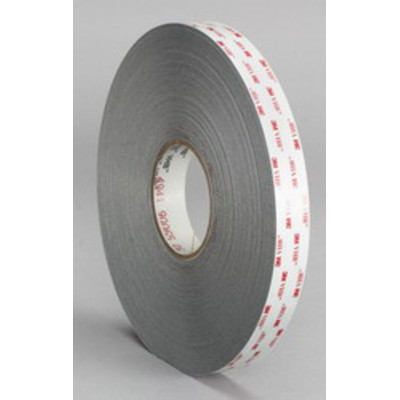 3M VHB 4941P Double-sided tape in acrylic foam, Grey, 19 mm x 33 m x 1.1 mm, paper liner