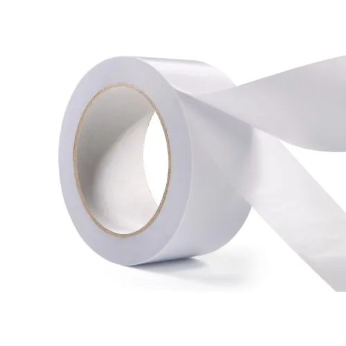 Boma 4132 differential double-sided adhesive tape for paper processing, 20 mm x 50 m, thickness 0.07 mm