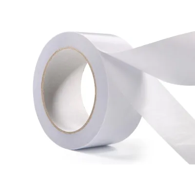Boma 4132 differential double-sided adhesive tape for paper processing, 20 mm x 50 m, thickness 0.07 mm
