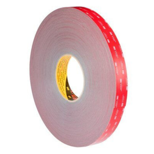 3M GPH 160 GF VHB, Grey, 1080 mm x 33 m - plastic liner