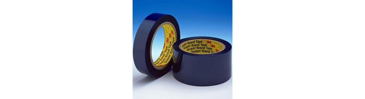 Polyester adhesive tapes for industrial applications