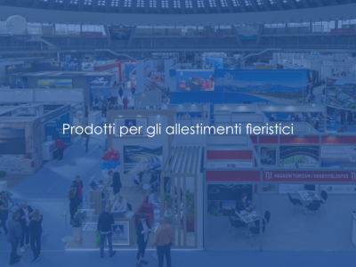 Prodotti per allestimenti fieristici: nastri biadesivi e pulitori