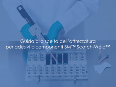 Guida alla scelta dell’attrezzatura per adesivi bicomponenti 3M™ Scotch-Weld™